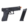 Pistola Airsoft à Gás GBB Green Gás R18 BK  BlowBack - QGK