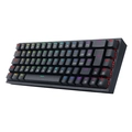 Teclado Mecanico Gamer Redragon Castor RGB Preto Switch Brown - K631-RGB (PT-BROWN)