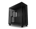 Gabinete Gamer Nzxt H6 Flow Preto Rgb Lateral de Vidro Atx/micro-atx/mini-itx - Cc-h61fb-r1