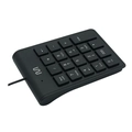 Teclado Numérico Tfn100, Com Fio, Usb, Cabo de 120cm, Com Tecla 000, Preto - Tc227