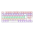 Teclado Gamer Mecânico Redragon Daksa Lunar White Switch Azul Rainbow - K576W-R PT-BLUE