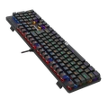 Teclado Mecânico Gamer Redragon Valheim Rainbow Preto Switch Azul - K608-r Pt-blue