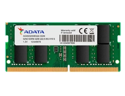 Memória Adata 8gb Ddr4 3200mhz, 1.2v, Notebook - Ad4s32008g22-Sgn