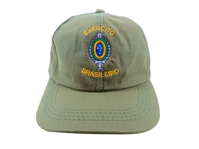 Boné Bordado Exército Brasileiro (Verde Oliva)