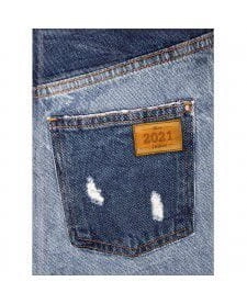 Agenda Jeans 2021, 112 Folhas, 123mm x 166mm - Tilibra