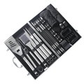 Kit Churrasco 31 Peças Aço Inox Com Maleta de Transporte Grillrelax