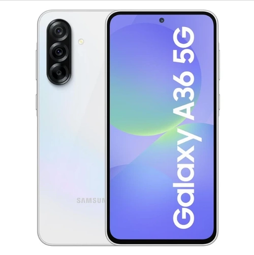 SMARTPHONE SAMSUNG GALAXY A36 5G A366B 256GB 12GB RAM DUAL SIM TELA 6.7" - BRANCO