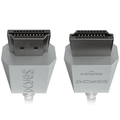Cabo Hdmi Pcyes Ultra 2.1 8k 1080/144hz - Conector Cinza - 1 Metro - Nylon - Phu21p