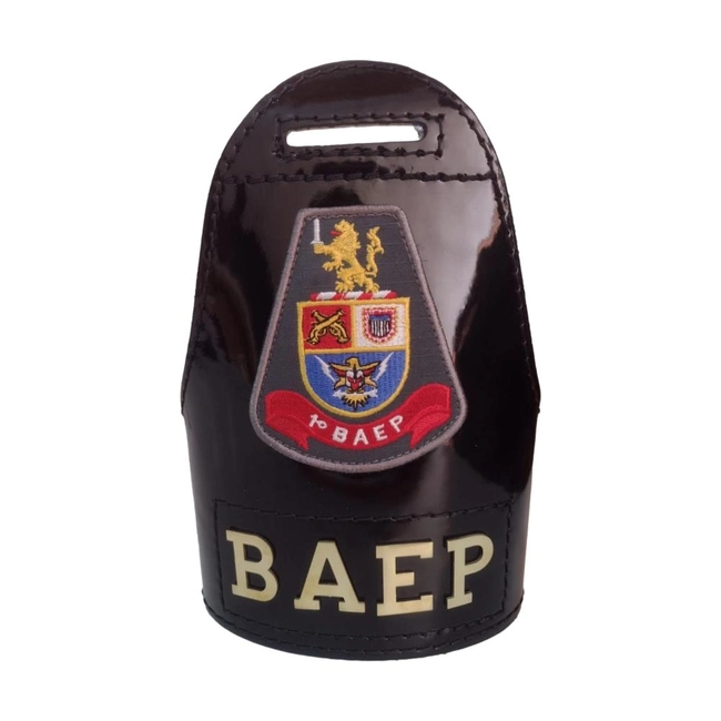 Braçal em Couro BAEP (Alto Brilho)