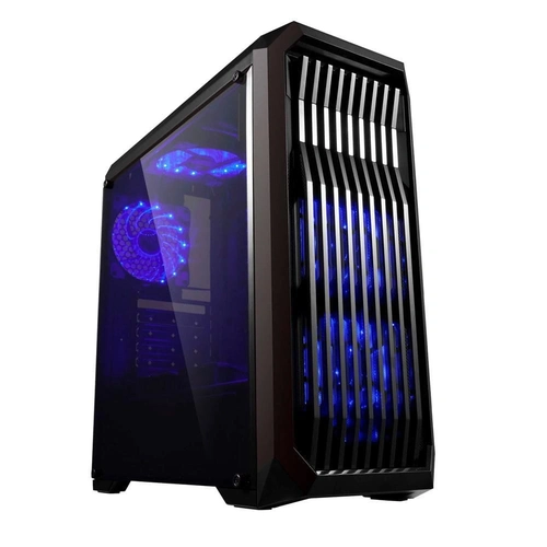 Gabinete Bluecase Gamer Bg-019 Lateral em Acrílico