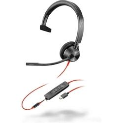 Headset Hp Poly Blackwire C3315 Ms Usb-c 8x218aa
