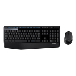 KIT TECLADO E MOUSE LOGITECH MK345 PRETO SEM FIO - 920-007821-C