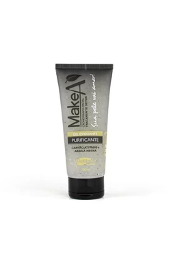 Gel Esfoliante Carvão Ativado e Argila Negra Make A Alquimia 100ml