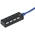 Hub Usb 3.0 4 Portas Com Interruptor Huv-50