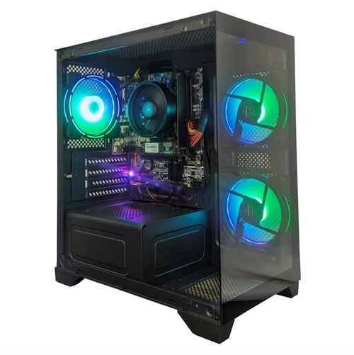 Computador Gamer, Vulcano, AMD Ryzen 7 5700G, 16Gb Dual Channel, NVME 512Gb