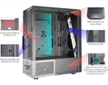 Gabinete Gamer K-mex Yabia I Cg-05aa Preto - Cg05aarh001cb0x