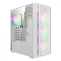 Gabinete Gamer Gamdias Vidro Lateral ARGB Elite Branco - Aura GC2