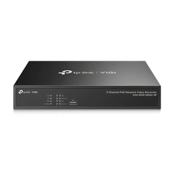 Gravador De Video Em Rede Tp-link Vigi Nvr1004h-4p Poe+ 4 Canais