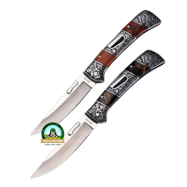 Canivete Luxo com Clip (B3159)