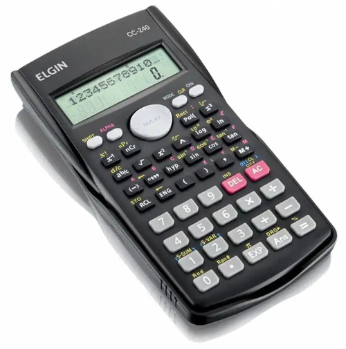 CALCULADORA CIENTIFICA COM 240 FUNCOES ELGIN
