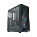 Gabinete Cooler Master Cmp 520 Lateral de Vidro - 3 Fans Led Argb- Preto - Cp520-kgnn-s00