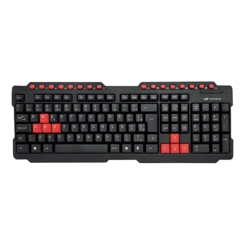 Teclado Game Usb Kg-10bk C3tech