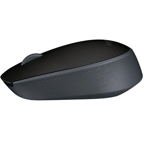 Mouse Óptico Logitech M170, Sem Fio, DPI 1.000, 3 Botões, Preto/Cinza - 910-004940