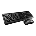 Kit Teclado + Mouse Sem Fio C3tech K-w60bk