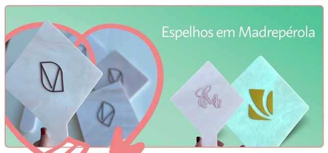 Espelhos em madrepérola