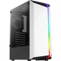 Gabinete Gamer Aerocool Bionic Branco Rgb Lateral Vidro