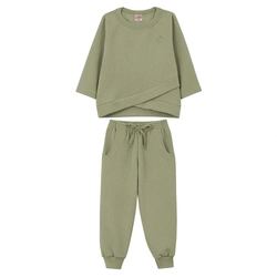 Conjunto Blusão e Calça Moletom Lik Kids - Feminino