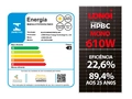 Painel Solar Fotovoltaico LONGi LR7-72HTH-610M – 610 W, 144 Células, Monocristalino BC, 22,65% de Eficiência