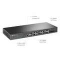 Switch Tp-link 24 Portas 4 Slots Sfp Gerenciável - Tl-sg3428