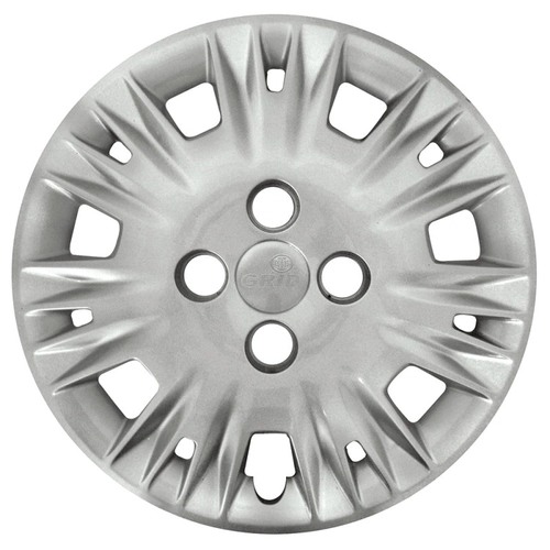 Calota Grid Aro 15p 123cp-pta Ford New Fiesta 2014/ 16 Cubo Padrao