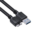 Cabo P/ Hd Externo Usb a 3.0 Macho P/ Micro Usb b 3.0 - 1 Metro - Puamcm3-1