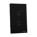 Interruptor Smart Wi-fi Touch 2 Preto Mis 1002 4850060