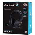 Headset Gamer Fortrek Holt P2 + Usb Rgb Preto