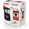 Cafeteira Elétrica Arno Perfectta Inox 600ml Jarra De Vidro 220v