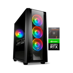 PC Gamer FPS Headshot, Ryzen Ryzen 7 7800X3D, NVídia Geforce RTX 5060, 32GB Ram DDR5, SSD NVMe 512GB, Gabinete Gamer RGB