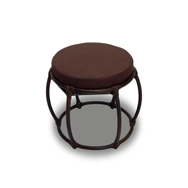 Puff  em Fibra Sintética e Alumínio 50cm Seat Garden