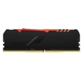 Memória DDR4 8GB 2666MHz Kingston Fury Beast RGB - KF426C16BBA/8