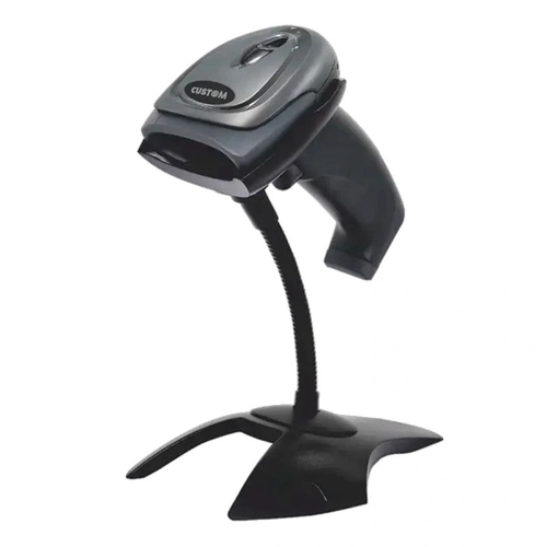 Leitor De Código De Barras Custom Cbr2d-p + Suporte 2d/qr Com Fio - 992ed040500233