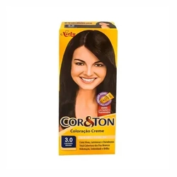 Tintura Creme Cor & Ton Castanho Escuro 3.0 - Cor e Ton