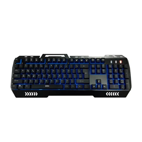 Teclado Usb Multimidia Gamer Led Tc204 Preto Oex