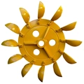 Roda Pelton para Turbo Bomba TB-38