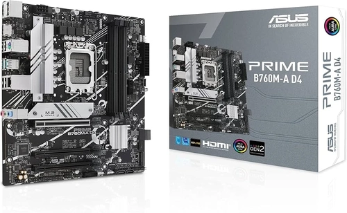 Placa Mãe LGA 1700 Asus B760M-A Prime DDR4