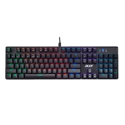 Teclado Gamer Acer Nitro TKL NKW202 LED retroiluminado RGB customizável USB