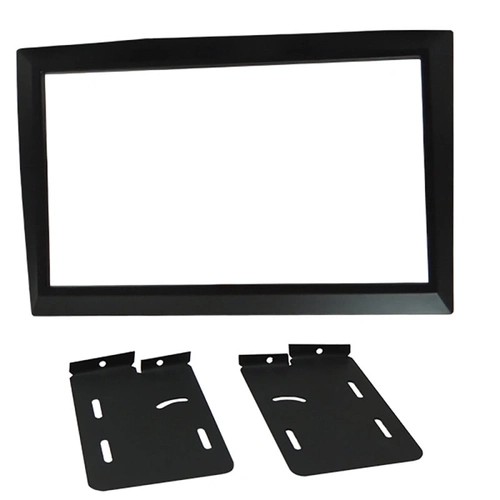 Moldura Fiamon 2 Din Renault Megane/ Grand Tour Com Suporte Preto