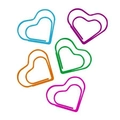 Clips Coração Coloridos Com 20 Unidades - Tilibra