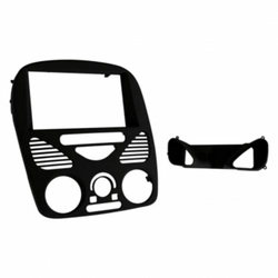Moldura Famon Palio Fire G2 02/14 Com Ar Condicionado Preto Fosco